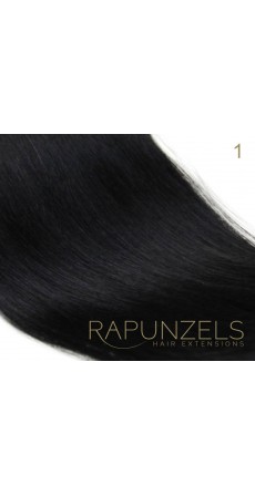 20 Gram 20" Hair Weave/Weft Colour #1Jet Black (Colour Flash)